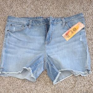 Denim Fever Light Blue Denim Women's Shorts